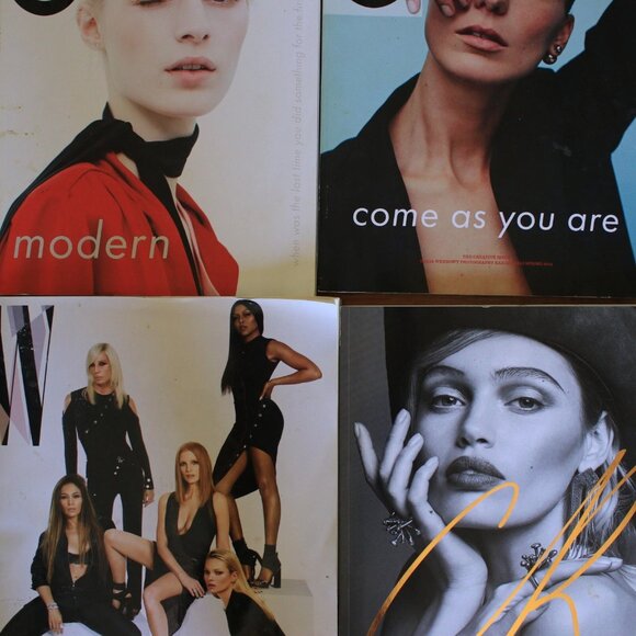 Archival Fashion Magazine Lot - i-D, W, CR Carine Roitfeld - Used Magazine Lot - Picture 4 of 4